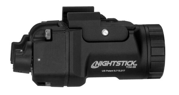 Nightstick TCM5B Subcompact Weapon-Mounted Light for Narrow Rail Handguns Black 650 Lumens LED White