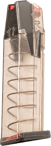 ETS Group OMGSW9MP17 Omega  17rd Flush 9mm Luger, Clear Polymer, Fits S&W M&P