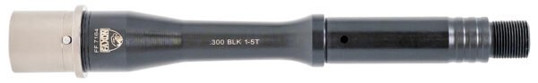 Faxon Firearms 15B35P7NGQ5RNP3 Match Series Gunner 300 Blackout 7.50" Threaded Black QPQ Stainless Steel, Fits AR15