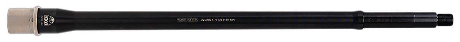 Faxon Firearms 15B22A7R16NGQ5RNP3 Gunner 22 ARC 16" Salt Bath Nitride 416-R Stainless Barrel