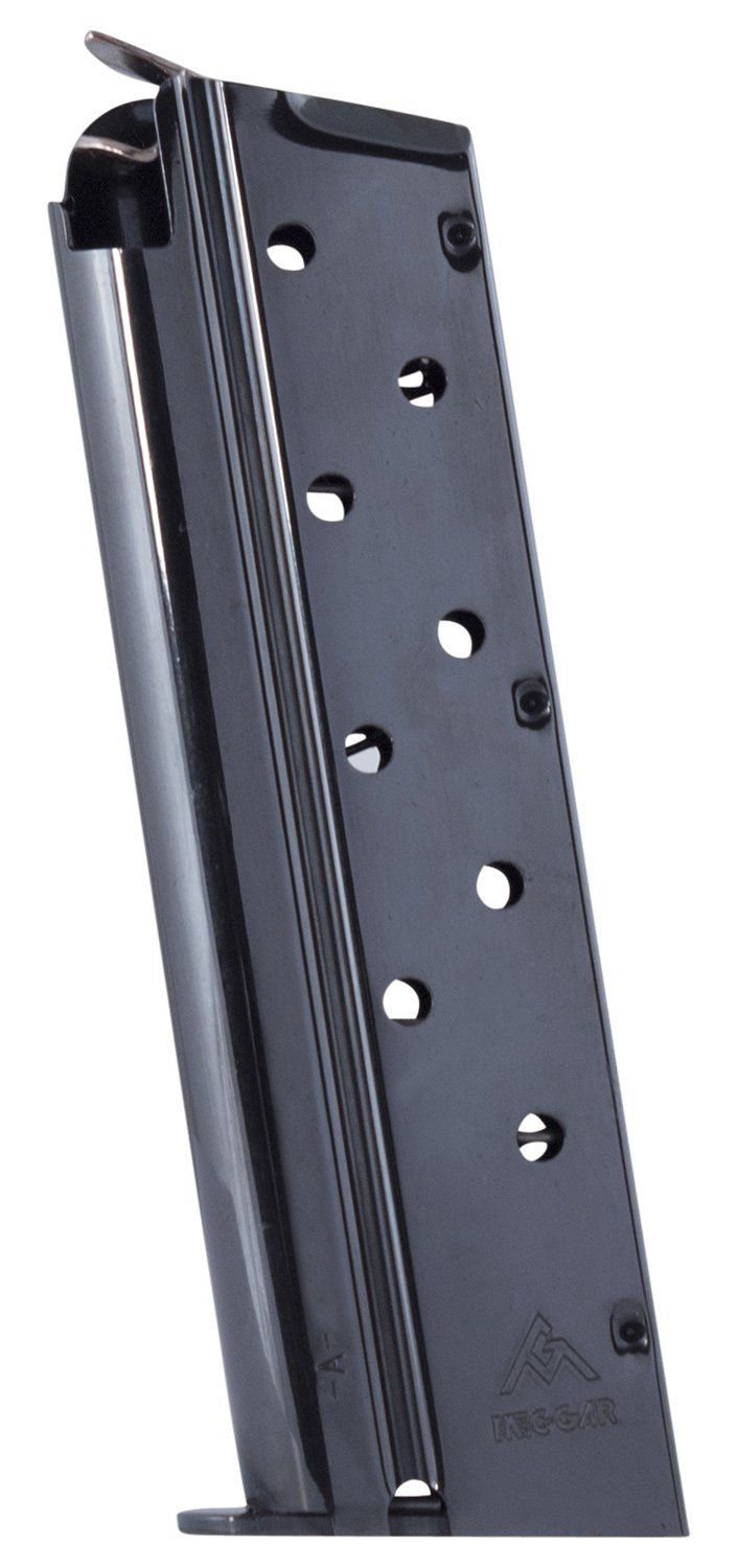 Mec-Gar MGCGOV9LB 1911 Full Size 9rd 9mm Luger, Black Carbon Steel