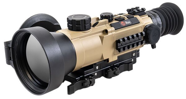 InfiRay Outdoor HYH75W RICO Hybrid 640 Thermal Black 4x75mm Multi- 1 BDC/1 DIY/7 Static Reticle, 8x Zoom, 640x512, 12 Microns, 50 Hz Resolution