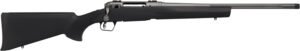 Savage Arms 58268 110 Trail Hunter Lite Full Size 6.5 Creedmoor 4+1 20"  Fluted/Threaded Barrel, Drilled & Tapped Steel Receiver, Black Fixed Synthetic Stock