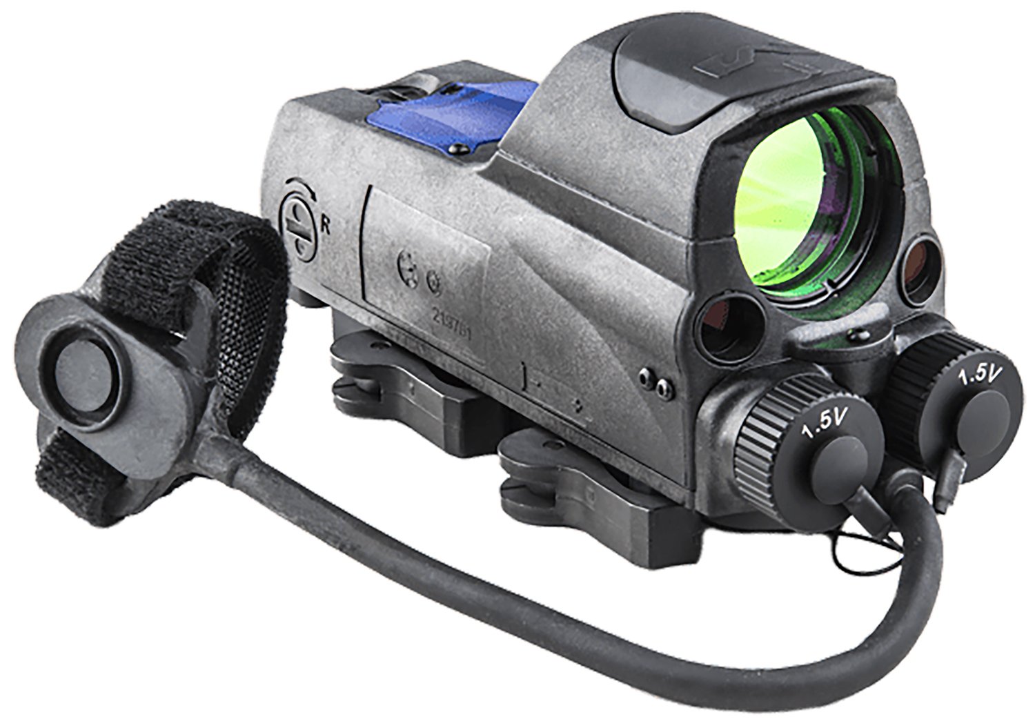 Meprolight USA 0687741 MOR PRO Black 1 x 30 mm 4.3 MOA Dot Green & IR Laser