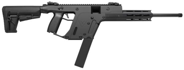Kriss USA KV22CBL03 Vector CRB Gen2 Full Size 22 LR 30+1 16" Black Nitride Threaded Barrel, Black Picatinny Rail Aluminum Receiver, M-LOK Handguard, Black 6 Position Synthetic Stock, Black Polymer Gri