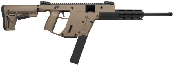 Kriss USA KV22CFD03 Vector CRB Gen2 Full Size 22 LR 30+1 16" Black Nitride Threaded Barrel, Flat Dark Earth Picatinny Rail Aluminum Receiver, M-LOK Handguard, Flat Dark Earth 6 Position Synthetic Stoc