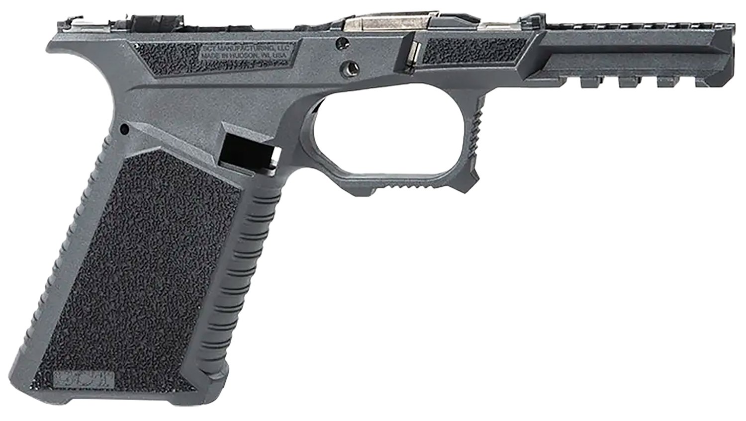 Sct Manufacturing 225010100 Full Size Compatible w/ Gen3 17/22/31 Black Polymer Frame Aggressive Texture Grip Includes Locking Block