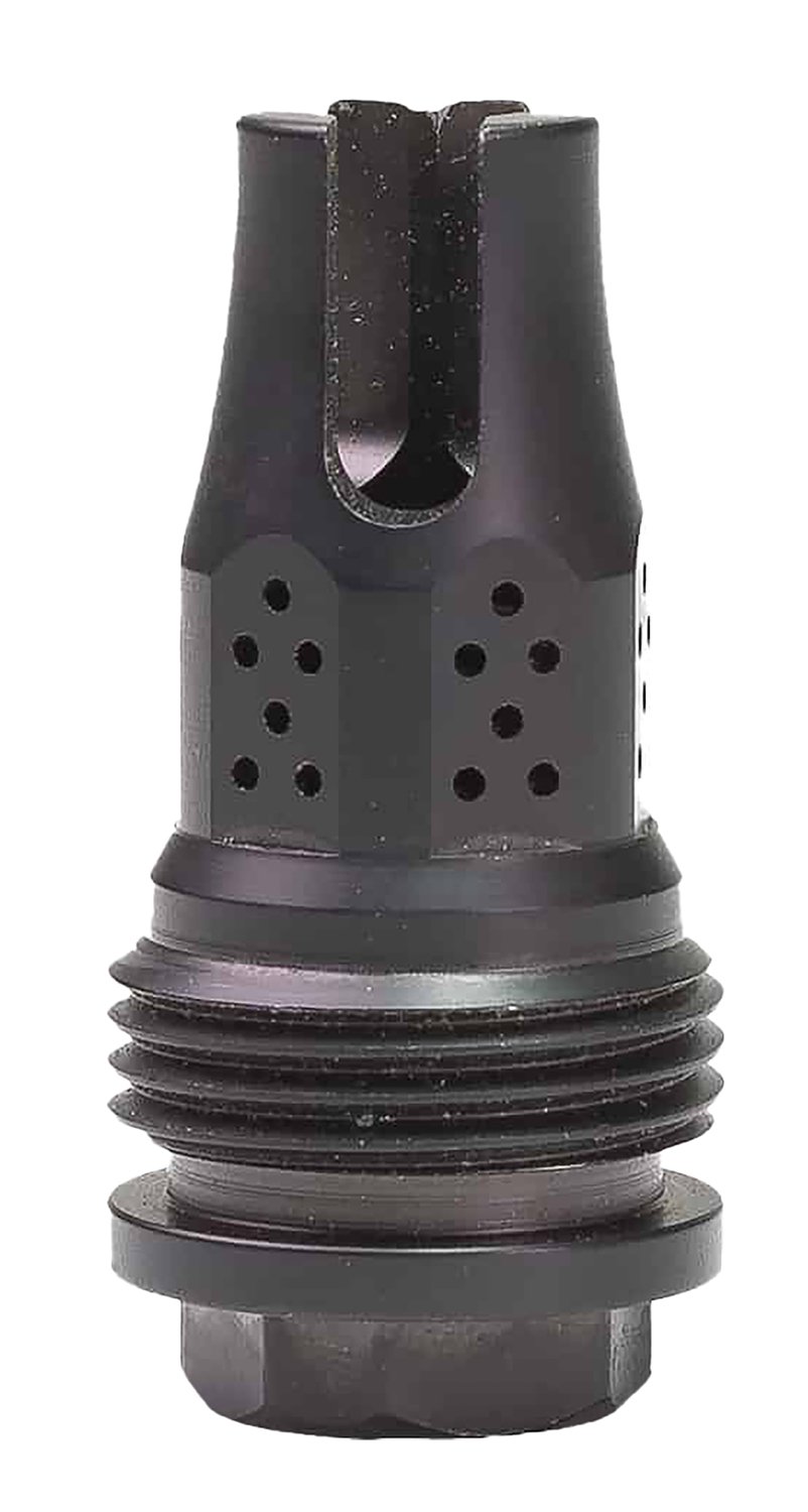 Jk Armament JKMDHDCF28 War Eagle Compensator/Flash Hider 22Cal 1/2"x28 Stainless Steel Nitride Black