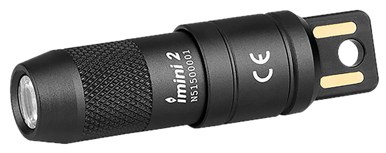 Olightstore Usa Inc IMINI2BK imini 2 Black Anodized 50 Lumens White LED