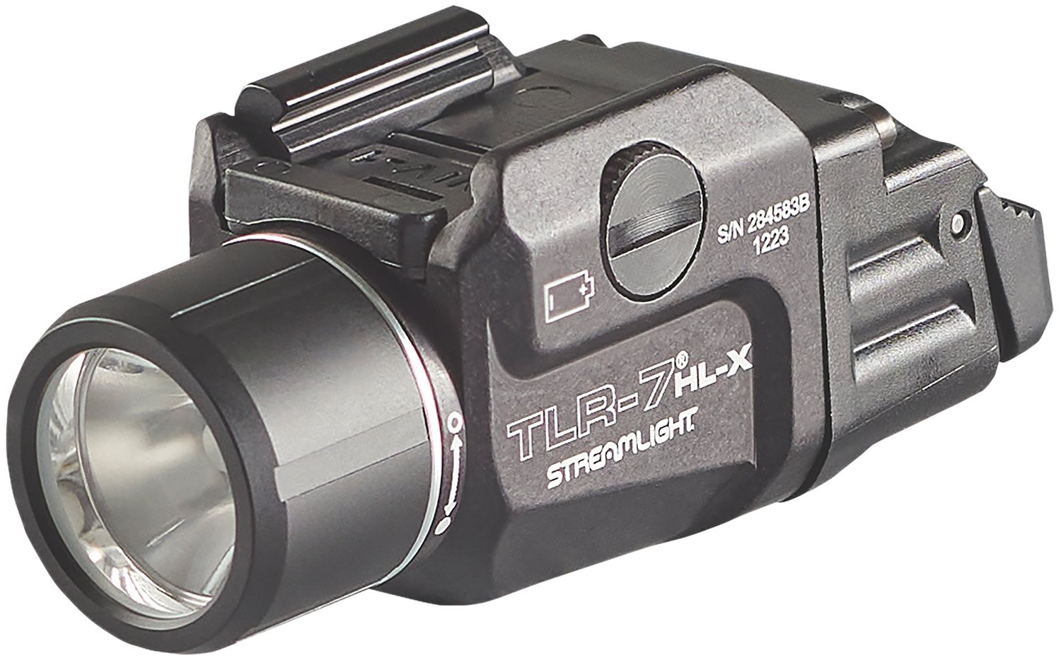 Streamlight 69458 TLR-7 HL-X USB Gun Light Black Anodized 500/1,000 Lumens White LED