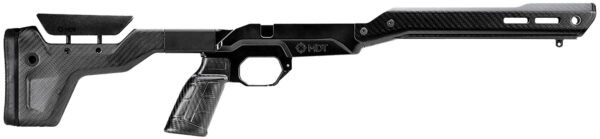Mdt Sporting Goods Inc 107837BCF HNT26 Chassis System Black Carbon Fiber Fits Howa 1500 SA/ Weatherby Vanguard Compatible w/ AICS Mags Short Action Standard