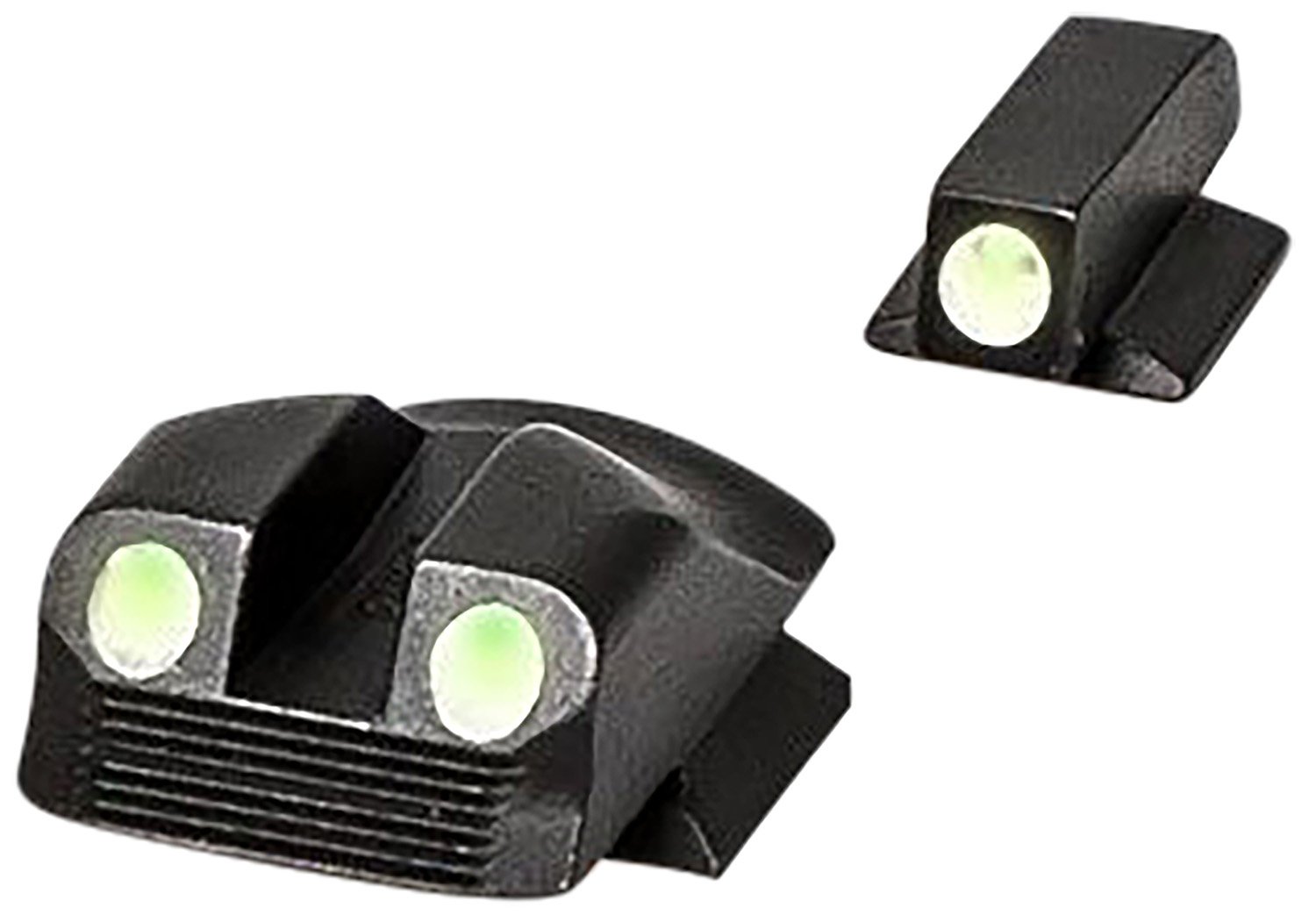 Kimber Mfg.,inc ML11229 Micro.380/Micro9 Sight Set Green/Tritium Black Outline Front Sight-Green/Tritium Black Outline Rear Sight