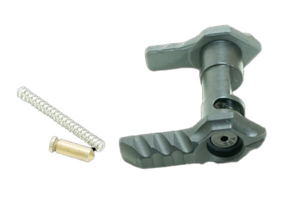 Timber Creek Outdoors GAMBISSBL Greyman Safety Selector Black Aluminum