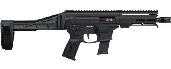 CMMG 45A250F-AB Dissent MKG 45 ACP 13rd 6.50" 5.5"Proprietary Handguard 7075-T6 Aluminum CMMG Zeroed Grip