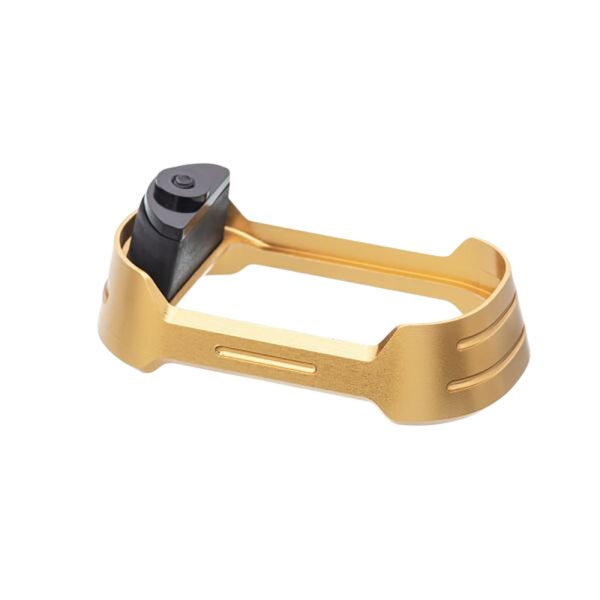 Tyrant CNC TDG48MWGOLD  Magwell Fits Glock 43x/48 Gold 6061 Aluminum
