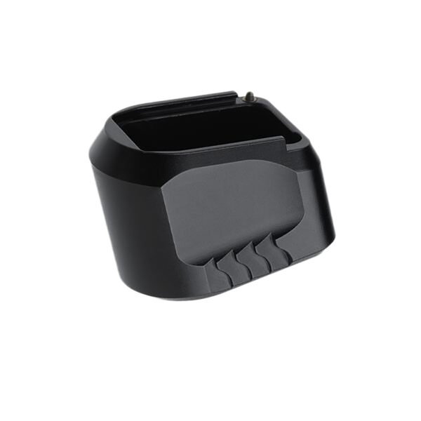 Tyrant CNC TDMPMAGEXFSBLK  Magazine Extension 9mm/40 S&W Fits S&W M&P Full-Size Black Aerospace Grade Aluminum