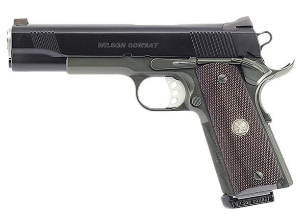 Wilson Combat WCQBTACA CQB *CA Compliant 45 ACP 8+1 5" Black Armor-Tuff