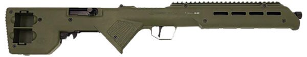 Desert Tech TRKRF2218GRN TREK-22 Green Compact 22 LR 10+1 18" Free Floating Steel Barrel, Picatinny Rail Receiver, M-LOK Handguards, Fixed Polymer Stock, Suppressor Ready