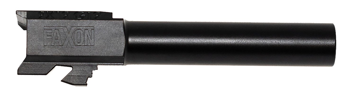 Faxon Firearms GA910N19NGQ-N Duty Series  9mm Luger Black Nitride Steel, Fits Glock 19 Gen2-5
