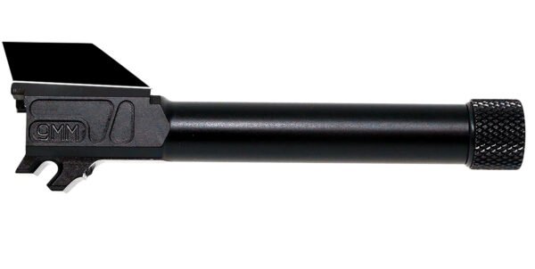 Faxon Firearms 365A910NXNOQ-T Duty Series  9mm Luger Threaded Black Nitride Chrome Moly Vanadium, Fits Sig P365 XL