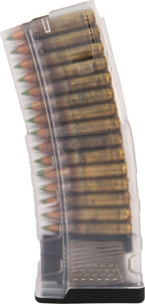Mission First Tactical EXDPM556TC EXD 30rd 5.56 Fits AR/M4 Translucent Clear