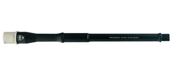 Faxon Firearms 15B338A8P125NGQ5RNP3 Gunner 338 ARC 12.50" Black Nitride 416-R Stainless Barrel Fits AR-15