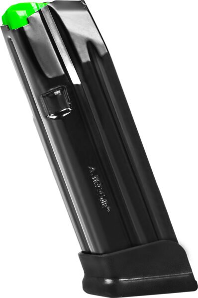 Mec-Gar MGG191800A Glock 19 18rd 9mm Luger, Black Steel/Polymer