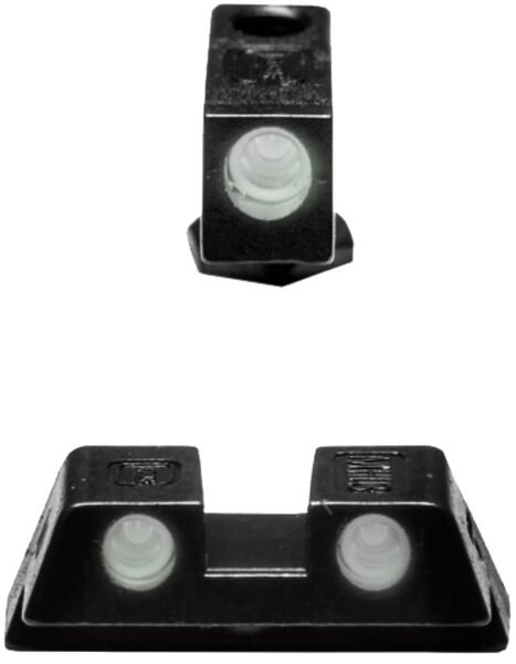 Glock 39928   Green Night Sight Black Frame Fits Glock 42/43