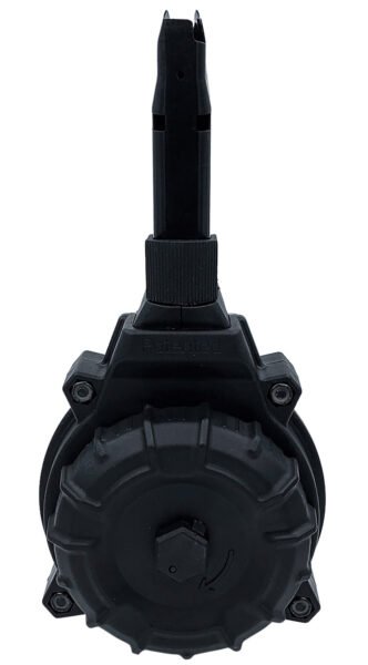 ProMag DRMA110 50rd Drum 9mm Fits Shadow Systems CP920 Black DuPont Zytel Polymer