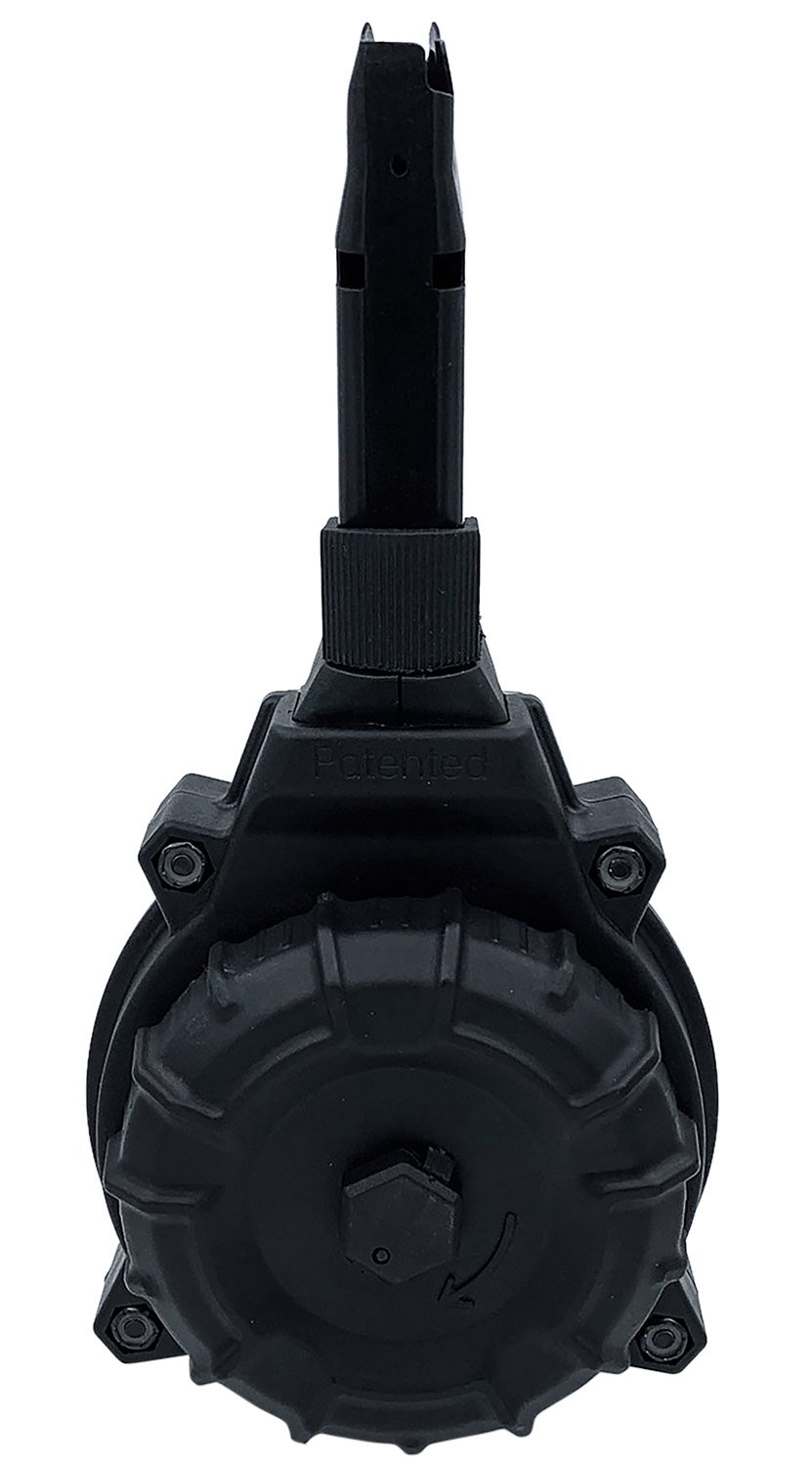 ProMag DRMA110 50rd Drum 9mm Fits Shadow Systems CP920 Black DuPont Zytel Polymer