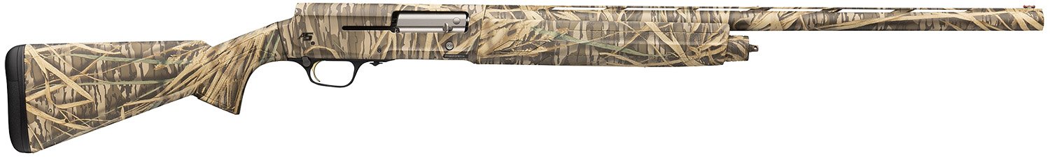 Browning 0119342004 A5 12 Gauge Semi-Auto 3.50" 4- 2.75" Shells 28" Mossy Oak Original Shadow Grass Vent Rib Barrel, Humpback Aluminum Receiver, Adjustable Composite Stock, Invector-DS Chokes