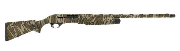 Spandau Arms 21000191 S2  12 Gauge Semi-Auto 3" 3- 2.75" Shells 24" Overall Mossy Oak Bottomland Vent Rib Barrel, Drilled & Tapped Receiver, Fixed Synthetic Stock, Benelli Choke Tube System