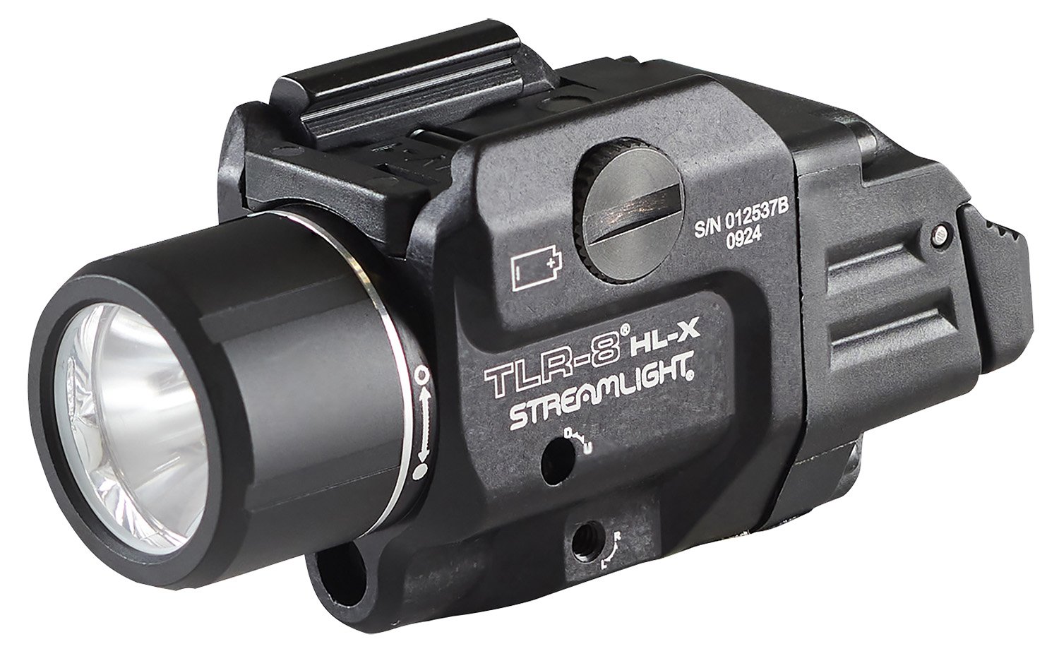 Streamlight 69465 TLR-8 Black Aluminum 1,000 Lumens Red Laser
