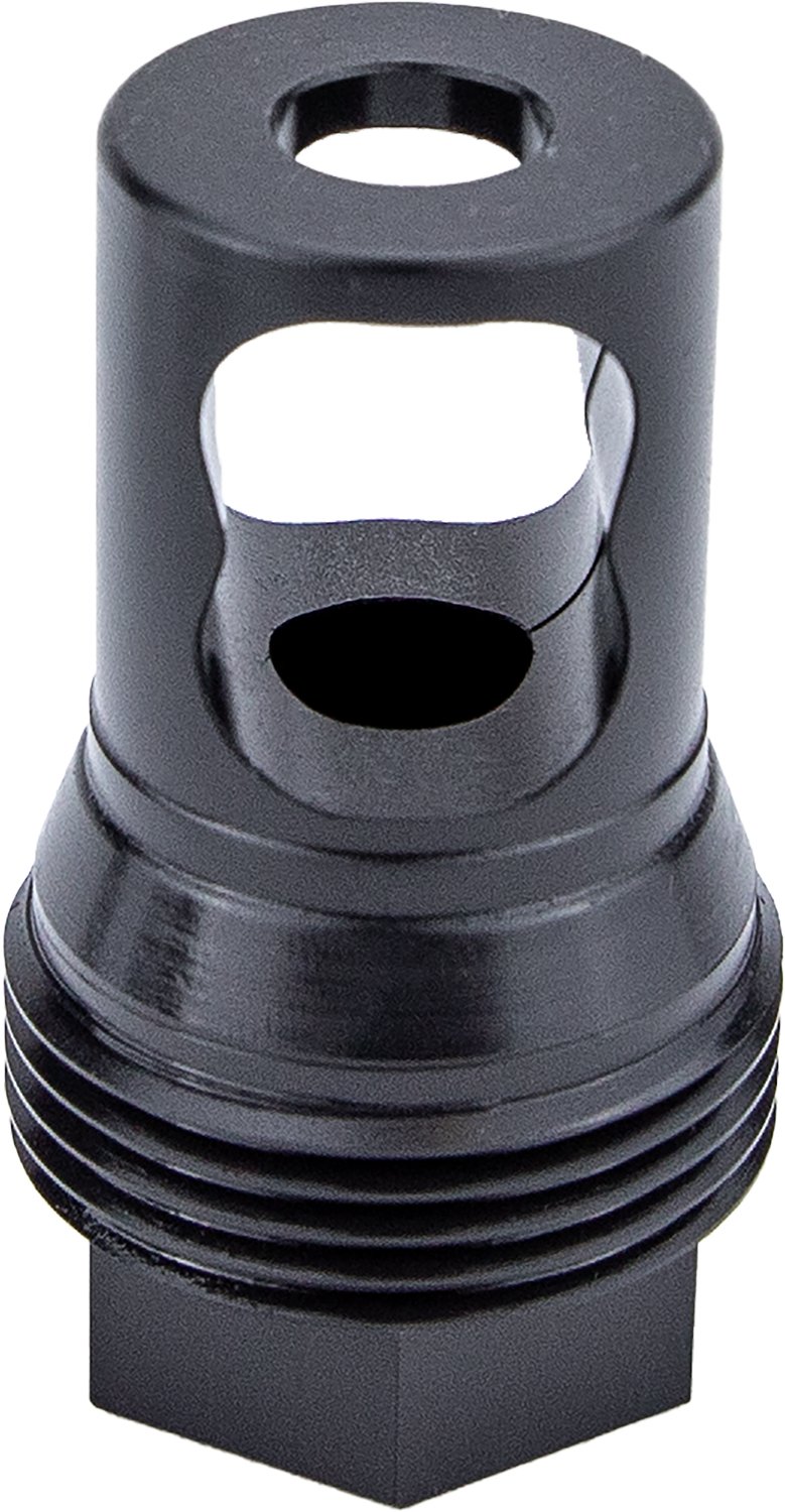 Kgm Suppressors A-TMB-S-1 R50T Taper Muzzle Brake Black Nitride Steel 1/2"x28 Threads