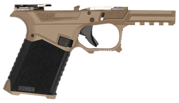 Sct Manufacturing 0226000100IA  Full Frame Black/FDE 9mmLuger Polymer Frame