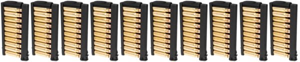 Kel-Tec PR5750010 PR-5.7 Stripper Clip 10rd Black Polymer 10 Pack
