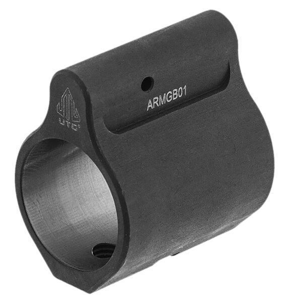 Leapers MNTARMGB01 Micro Gas Block .750" Phosphate Steel 1.15"