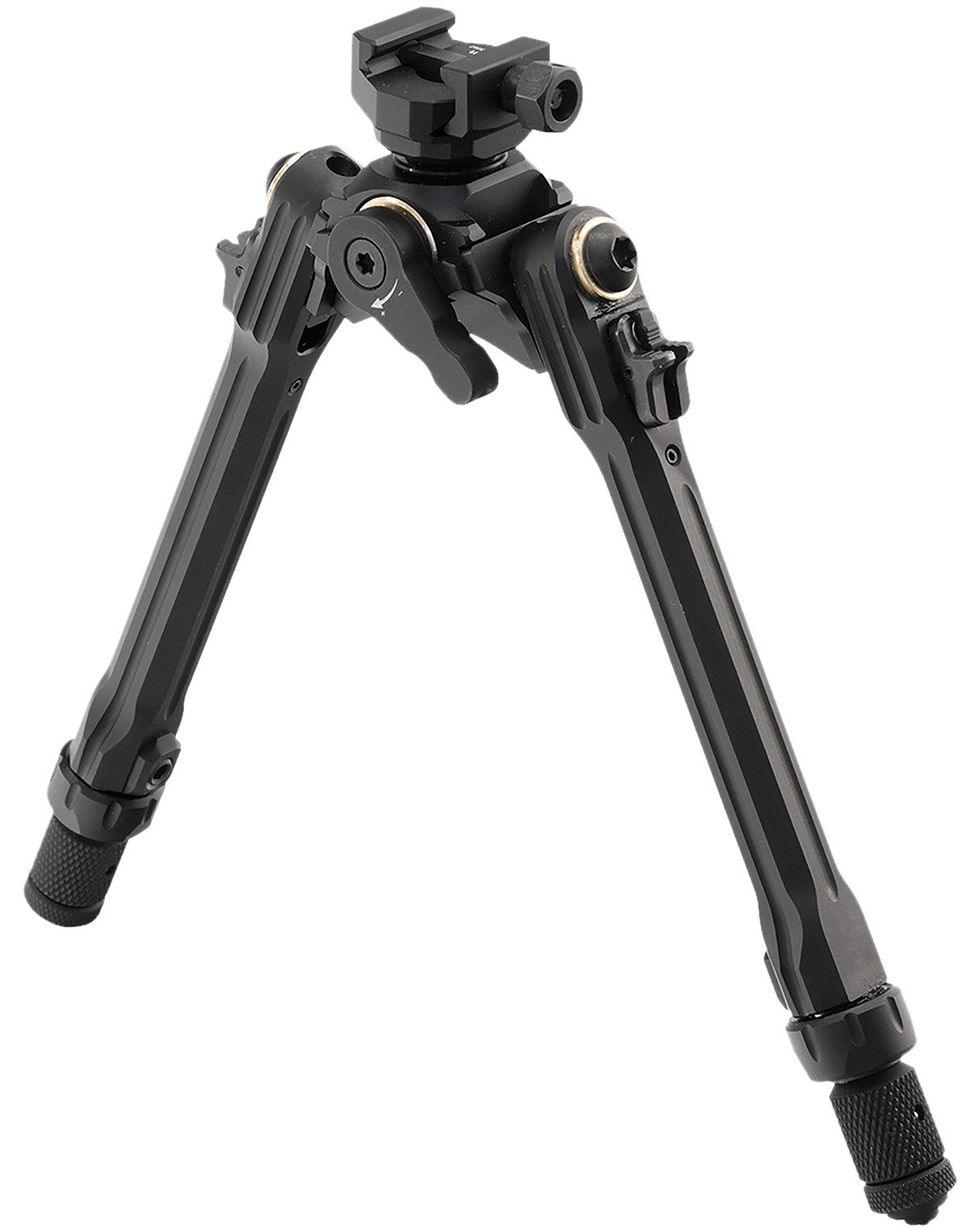 Leapers TLUBP01 Bipod Black Anodized 8.50-11" Aluminum/Steel