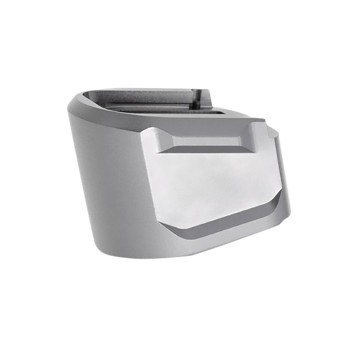 Tyrant CNC TDECHEMAGEX17GREY Magazine Extension 9mm Fits Springfield Echelon 5rd Grey Aluminum