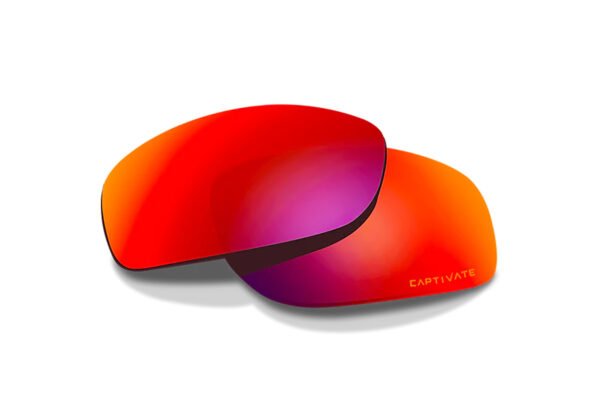Wiley X P-17RM Twisted  Red Mirror Lens Polycarbonate