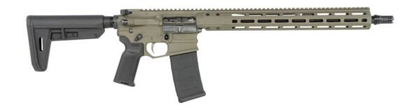 Cobalt Kinetics CKPROLITE55616CKG Pro Light 223 Rem/5.56 NATO 16" Black Barrel, CK Green Picatinny Rail Aluminum Receiver, M-LOK Handguard, Black Polymer Stock, Black Polymer Grip