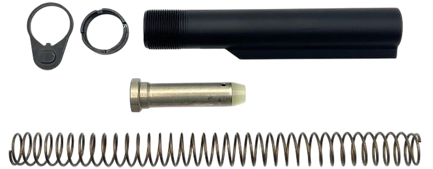 LBE Unlimited H1BUFKT  Buffer Tube Kit Black AR-Style