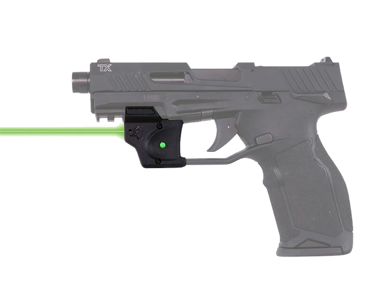 Viridian 9120093  E-Series Fits Taurus TX22 Green Laser Black Polymer Trigger Guard Mount