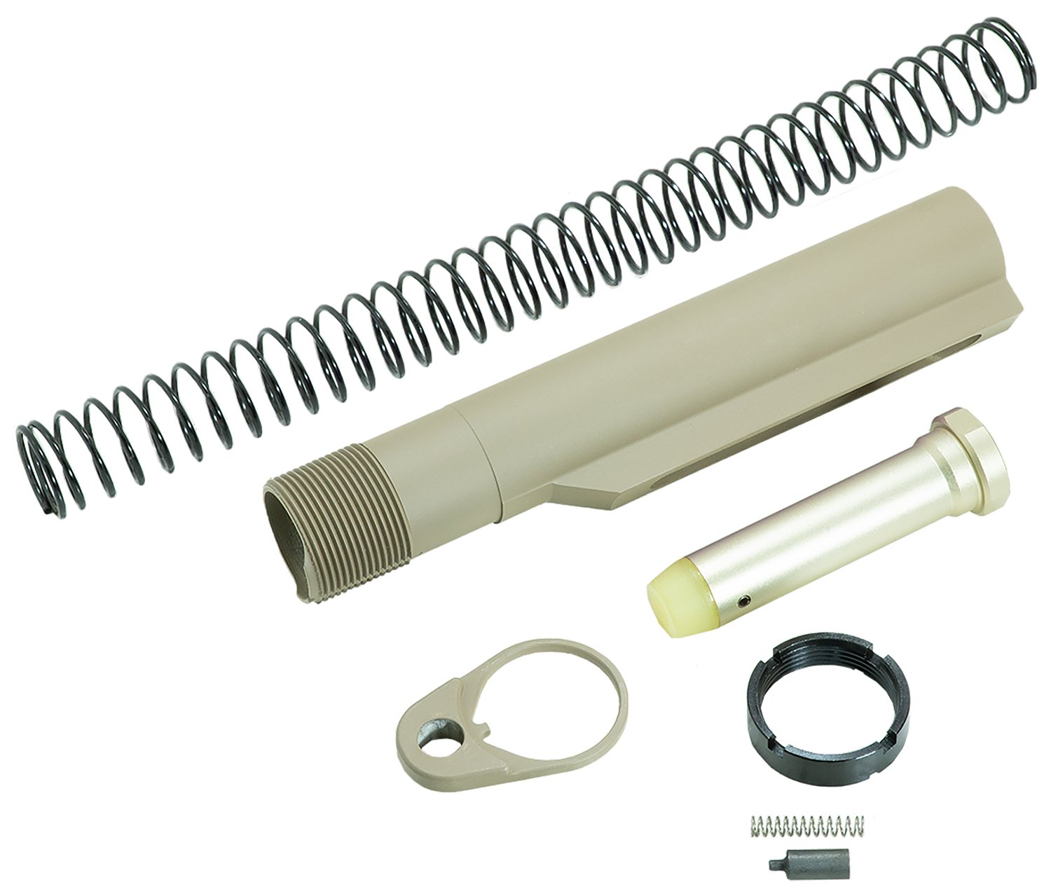 Timber Creek Outdoors ARBTKFDE Buffer Tube Kit Flat Dark Earth AR-15/AR Style