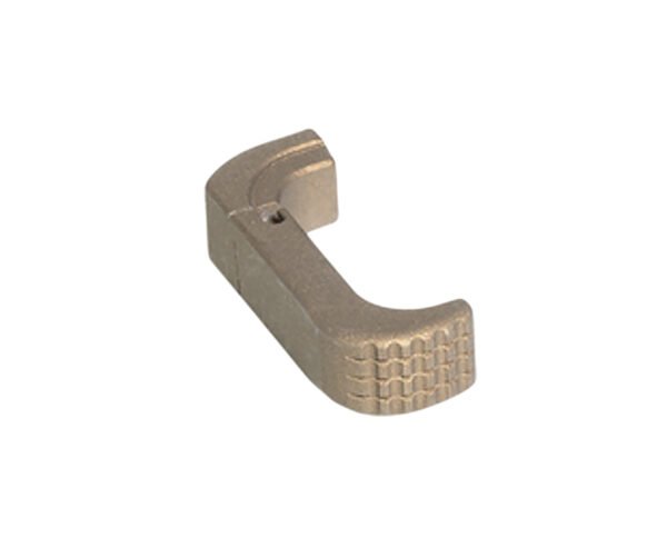Timber Creek Outdoors GL43XEMRBB Glock 43X Extended Magazine Release Anodized Burnt Bronze Aluminum