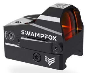 Swampfox Optics OKS00122GC Kingslayer Black 1x22mm Tube 3MOA Green Dot Reticle Picatinny Rail Mount