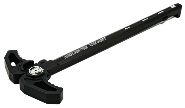 Armaspec ARM162-BLK Victory Charging Handle Black Aluminum Ambidextrous Hand