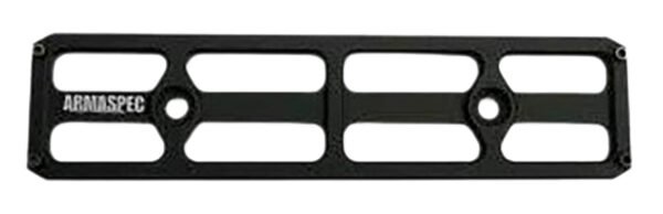 Armaspec ARM621-6 ARCA Rail 6 Slot M-LOK  Black Aluminum Compatible w/ AR-15/10 MLOK Rails