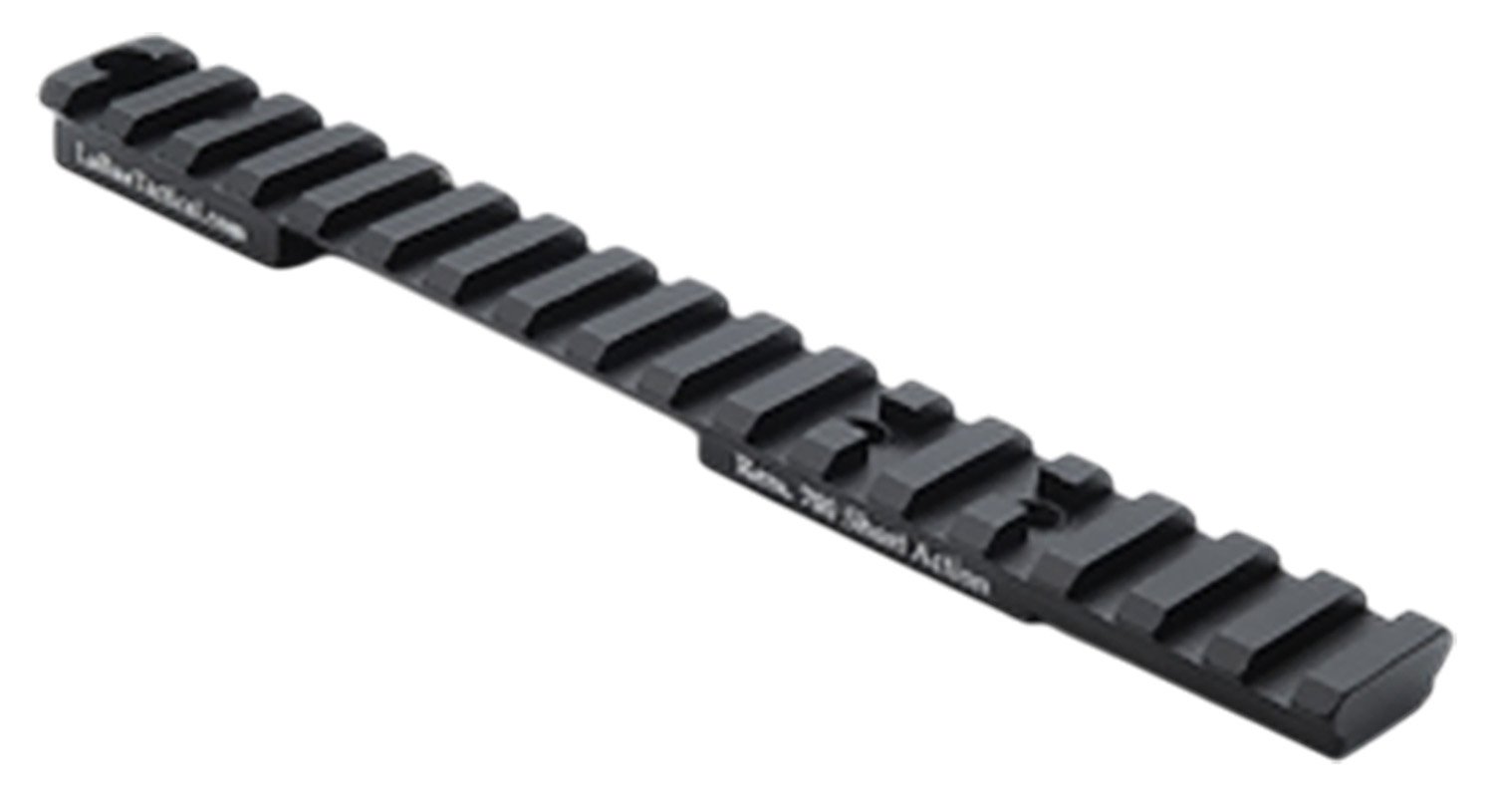 Larue Tactical LT113S20MOA Top Rail Black Fits Remington 700 Short Action 20 MOA