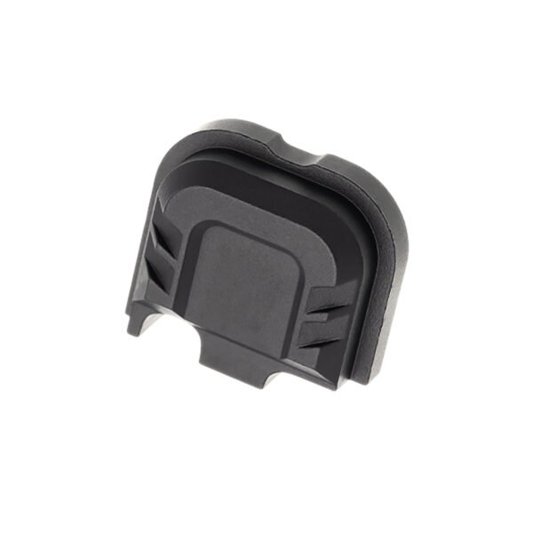 Tyrant CNC TDG43X48SPBLACK Slide Cover Plate  Chevron Design Glock 43x/48 Black Aluminum
